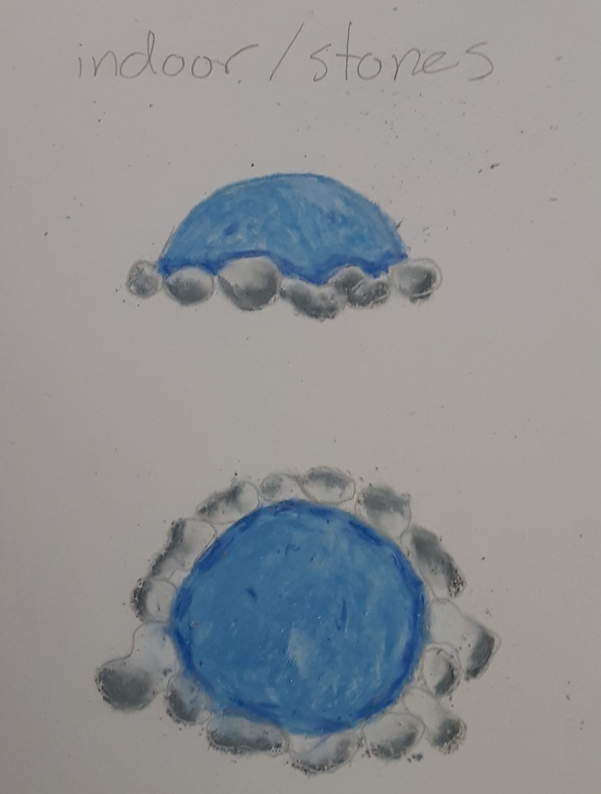 Stone style bounce pad