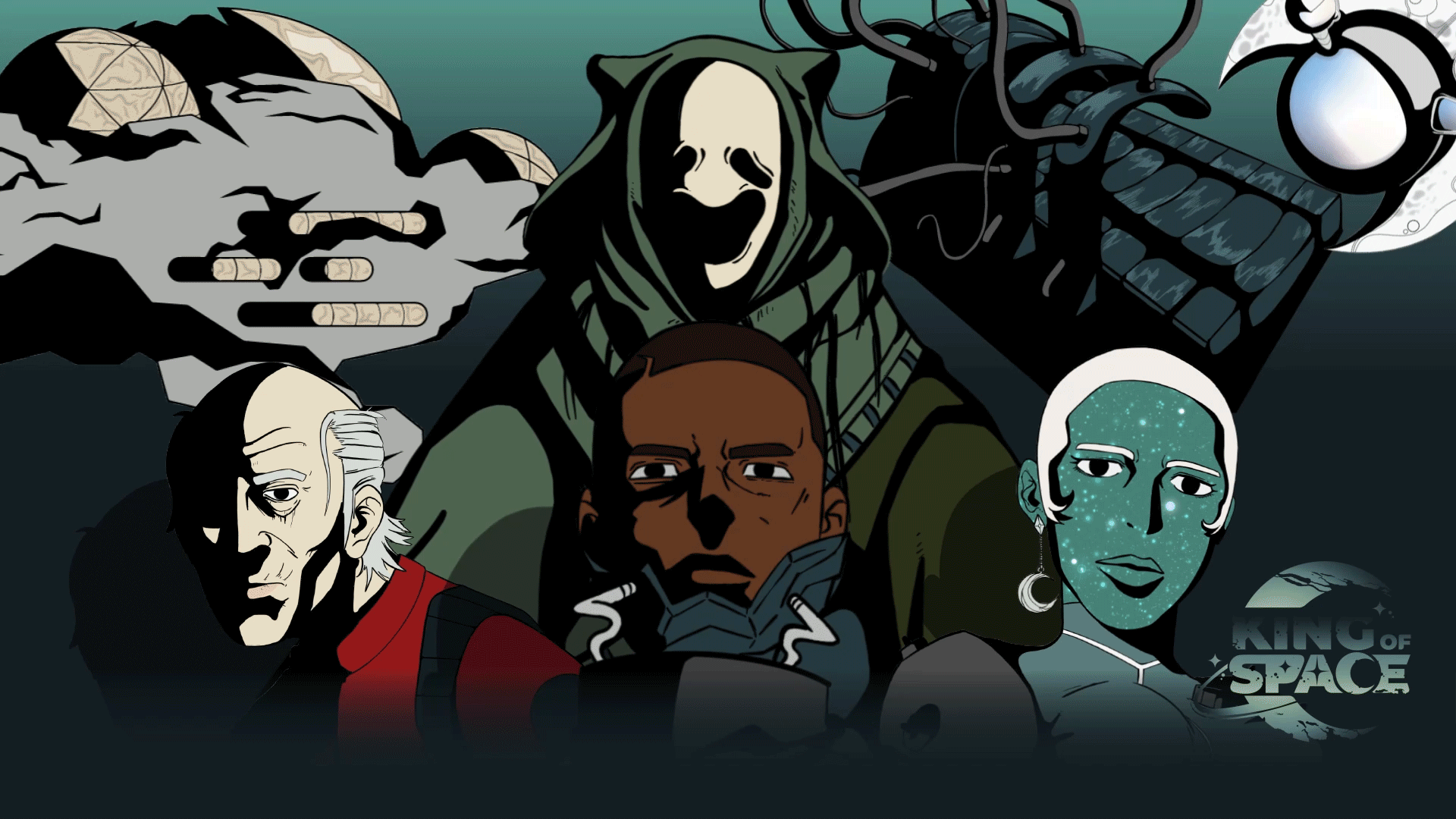 King of Space Landing Page